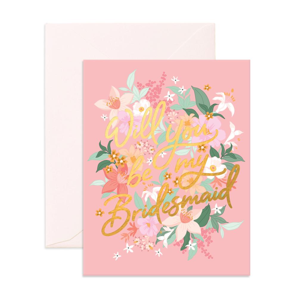Will you be my Bridesmaid? Card - Stationery