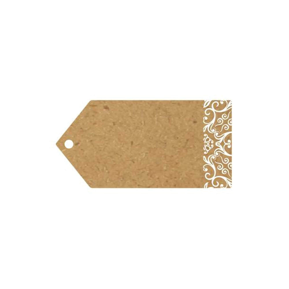 Kraft Gift Tags | 10pk - Lace - Paperie