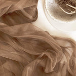 Golden Brown Tulle Runner | Styling Cloth - Table Runners
