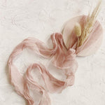 Rosalee Crinkle Chiffon Ribbon|3m - Silk Ribbon