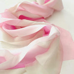 Peony Pink Silk Ribbon Bouquet Wrap