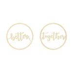 ’Better Together’ Wedding Backdrop Set - Sign