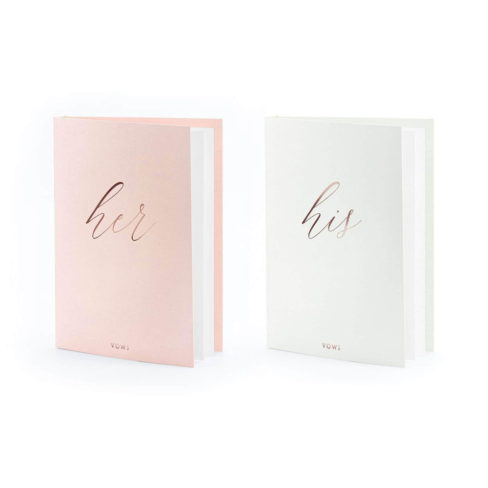 His & Hers Vow Books - Book
