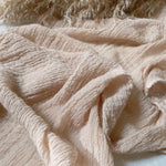 Pale Terracotta Cheesecloth Runner | 4m • Table • Wedding decor