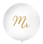 ’Mr’ Wedding Balloon 90cm - Balloons