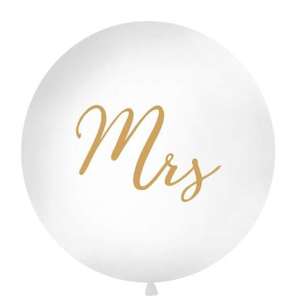 90cm ’Mrs’ Balloon - Balloons