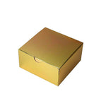 Square Gold Favour Box | 10Pk