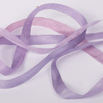 Dusk Watercolour Silk Ribbon