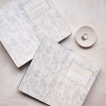 Linen Vow Books - Blush & Beige • Wedding Stationery • decor