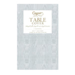 Caspari Moiré  Silver Paper Table Cover