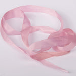 Rose Watercolour Silk Ribbon
