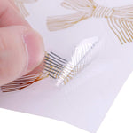 Decorative Gold ’Bow’ Stickers | 24pk - Paperie