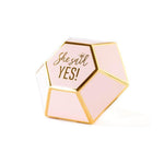Diamond 'She Said Yes' Favour Box | 10Pk