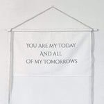 Wedding Sign ’Today & Tomorrow’ Backdrop/Banner