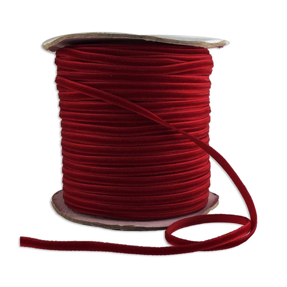3mm Red Velvet Ribbon | 10m